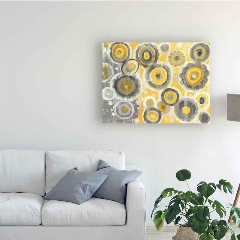 Danhui Nai 'Abstract Circles' Canvas Art - Bed Bath & Beyond - 26274938