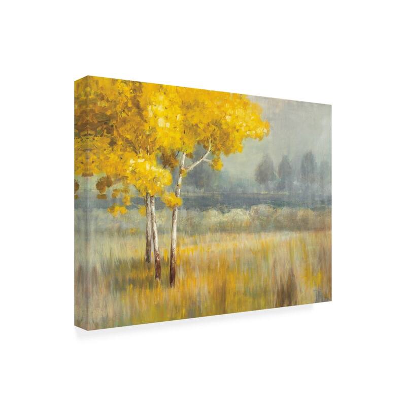 Danhui Nai 'Yellow Landscape' Canvas Art