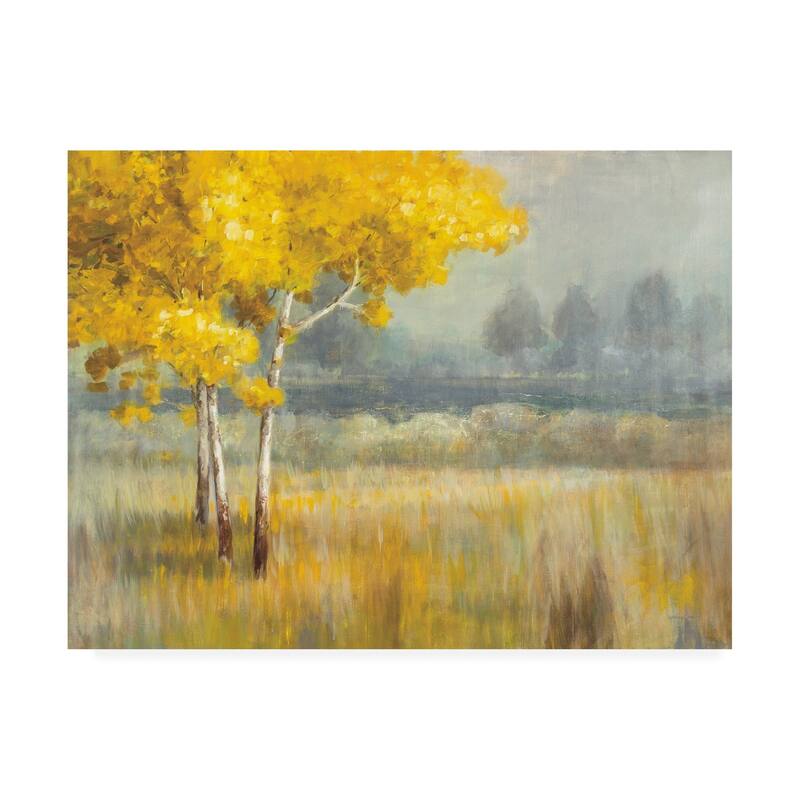 Danhui Nai 'Yellow Landscape' Canvas Art