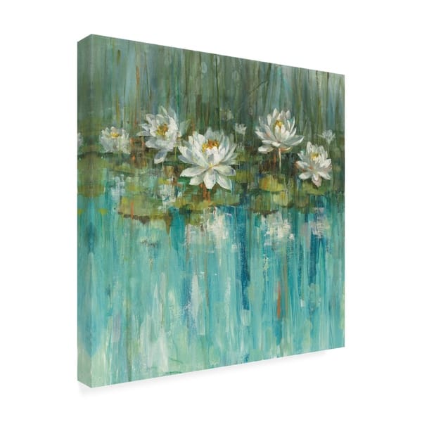 Danhui Nai Water Lily Pond Painting Canvas Art Overstock