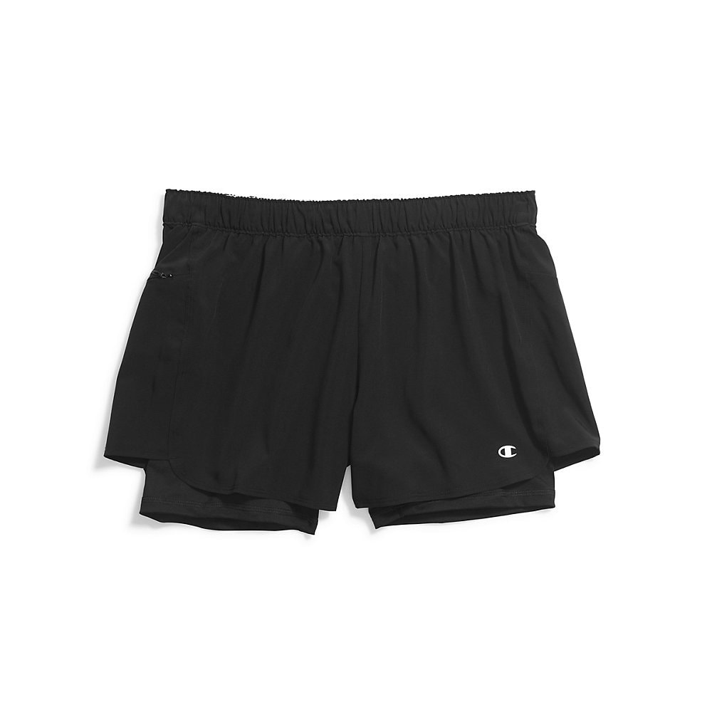 champion layered shorts