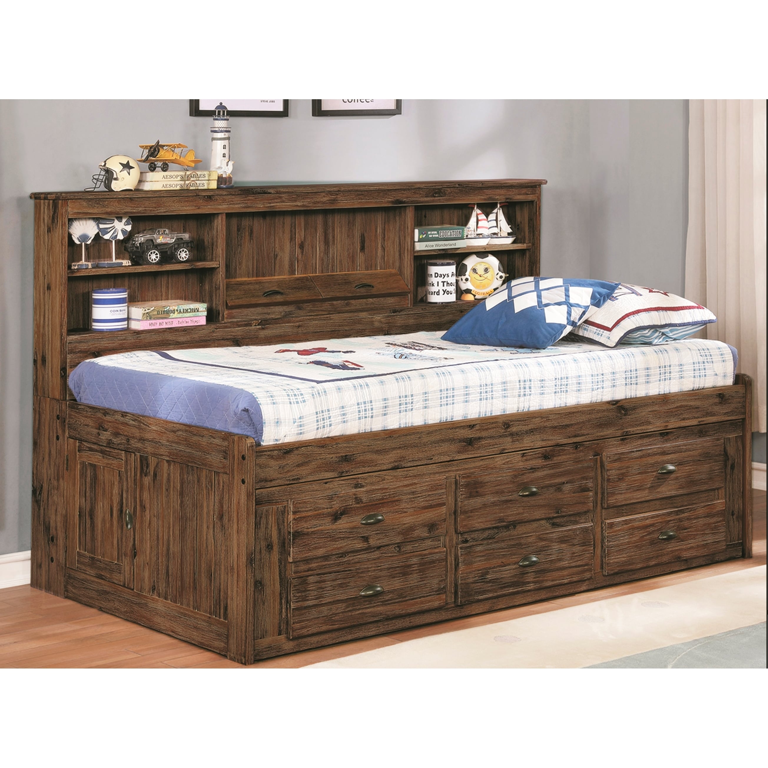 adults twin daybed with storage drawers