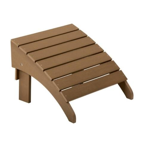 Living Accents Wood Adirondack Ottoman