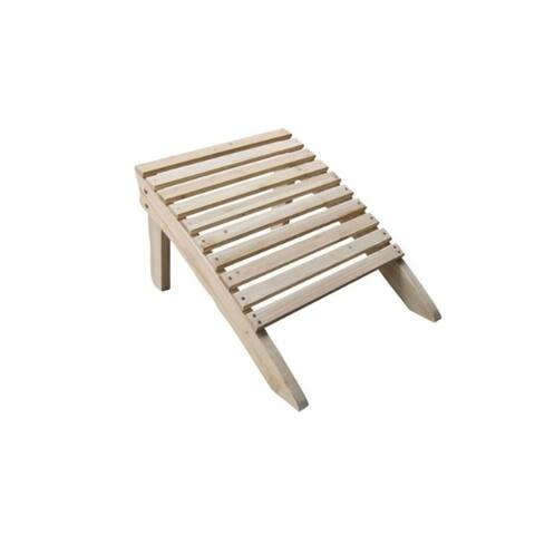 Merry Garden Brown Wood Foldable Ottoman