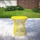 Novogratz Poolside Collection Roberta Outdoor Side Table - Thumbnail 1