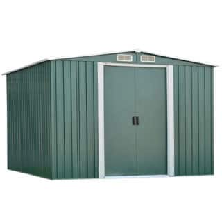 storage outdoor sheds boxes overstock garden