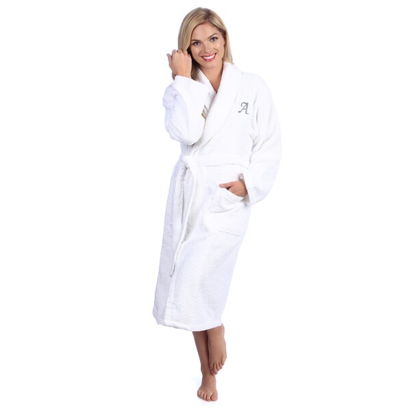 Authentic Hotel and Spa Unisex Turkish Cotton Terry Bath Robe with