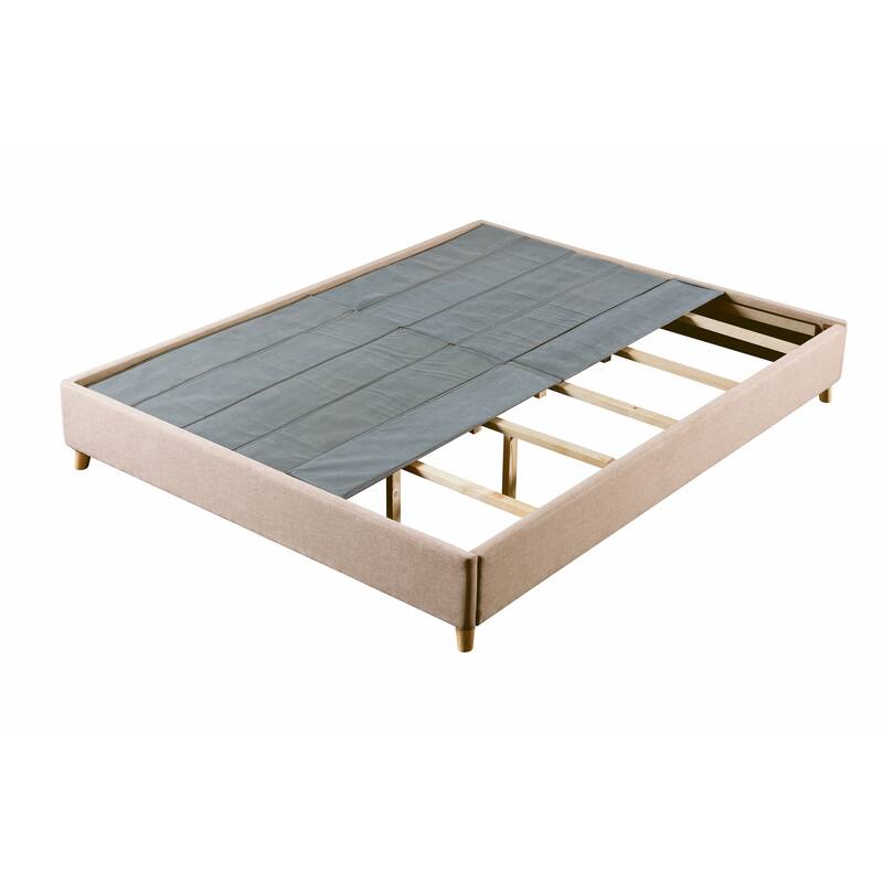 Furniture of America Faur Mid-century Modern Queen Platform Bed Frame