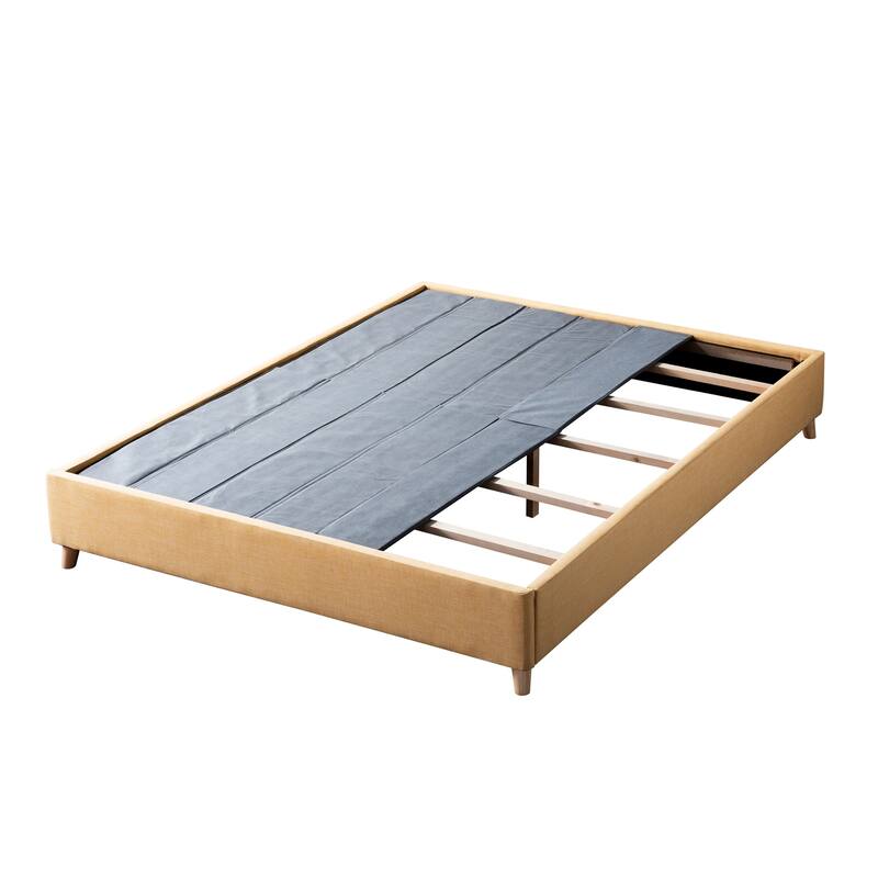 Furniture of America Faur Mid-century Modern Queen Platform Bed Frame