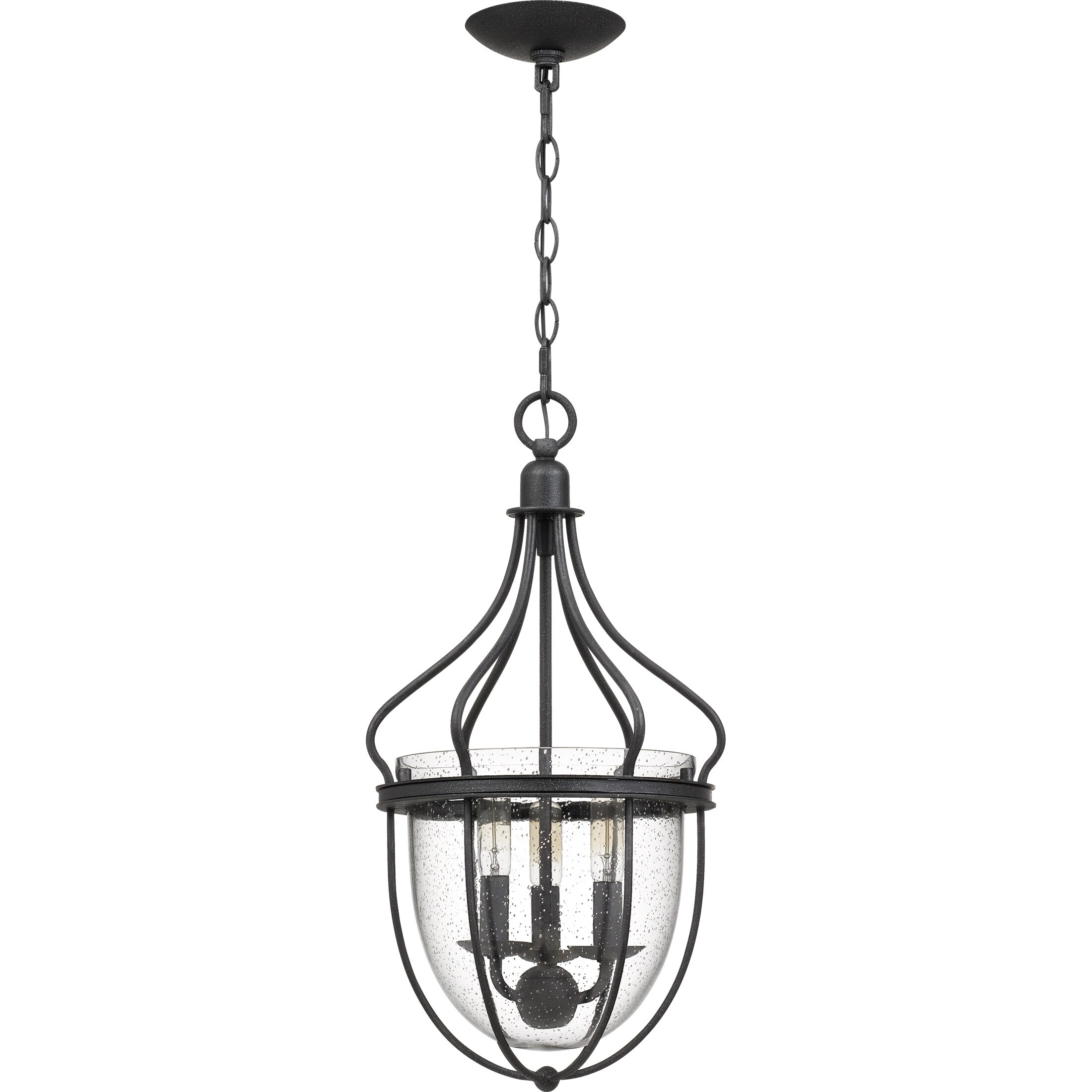 Quoizel Colony Grey Ash 3-light Chandelier - Chandeliers For Bedrooms by Overstock.com
