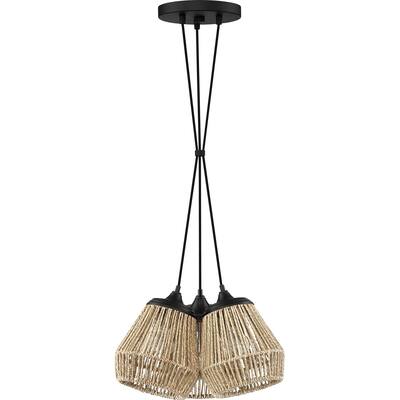 Quoizel Romain Earth Black 3-light Pendant