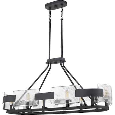 Quoizel Stratum Royal Ebony 6-light Island Chandelier