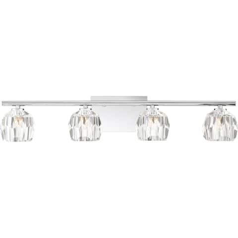 Quoizel Regalia Polished Chrome 4-light Vanity Light - Polished Chrome