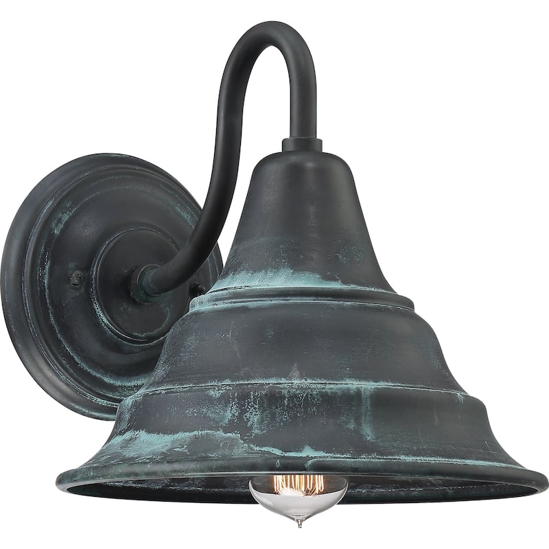 Quoizel Carmel Aged Verde 1-light Outdoor Wall Lantern