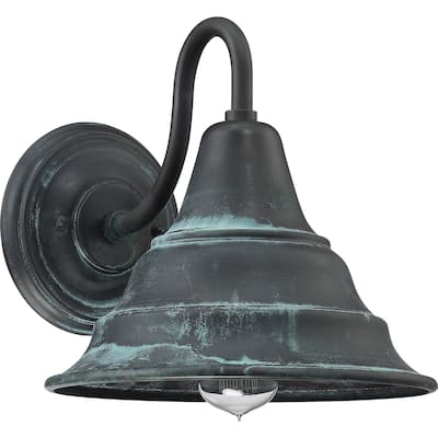 Quoizel Carmel Aged Verde 1-light Outdoor Wall Lantern