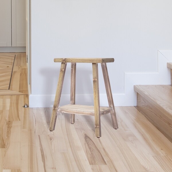 Rustic farmhouse step discount stool