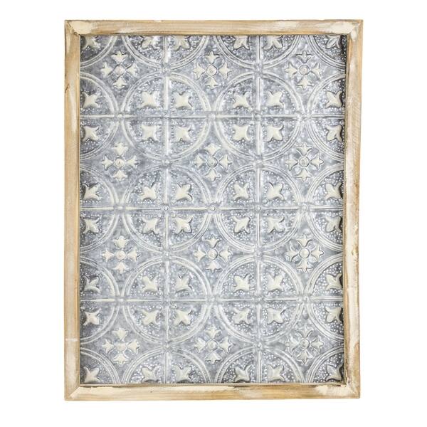 Shop Discontinued American Art Decor Framed Metal Medallion Wall Art Farmhouse Decor Overstock 26280546