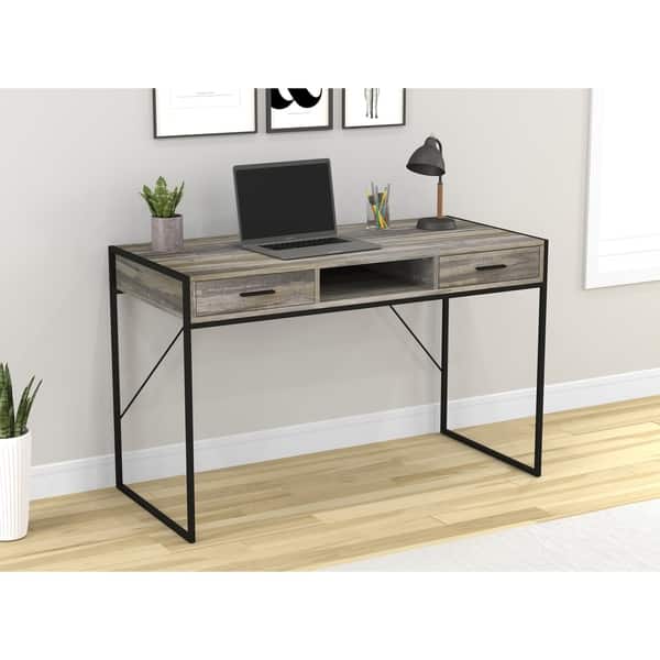 Shop Safdie Co Distressed Wood Writing Desk Computer Table