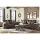 preview thumbnail 5 of 3, Signature Design by Ashley Nicorvo Brown and Beige Queen Sofa Sleeper