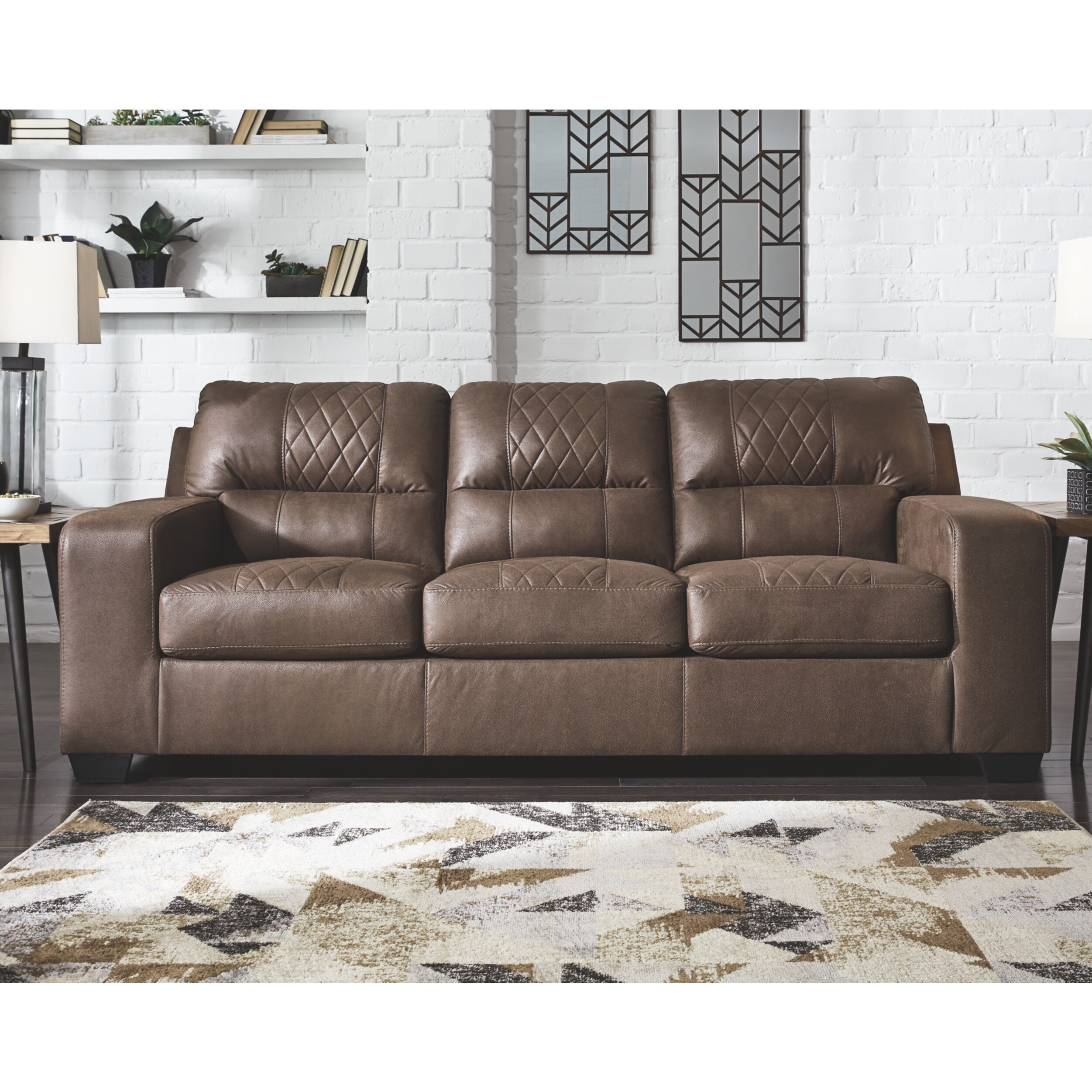 Narzole Queen Sofa Sleeper Coffee