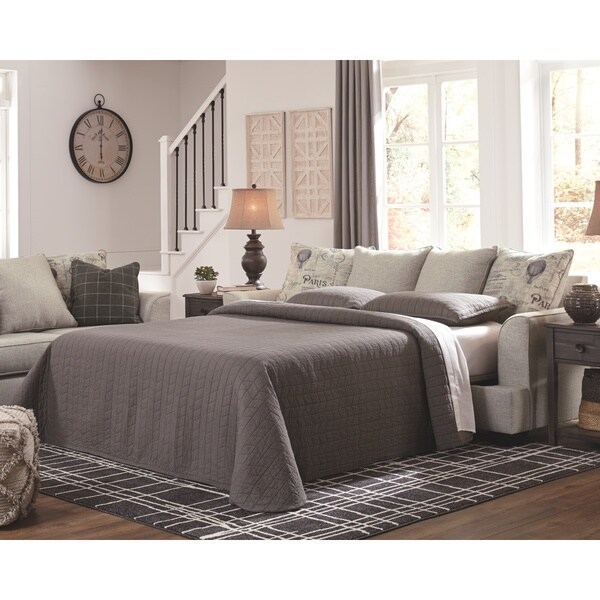 Velletri Queen Sofa Sleeper Pewter Free Shipping