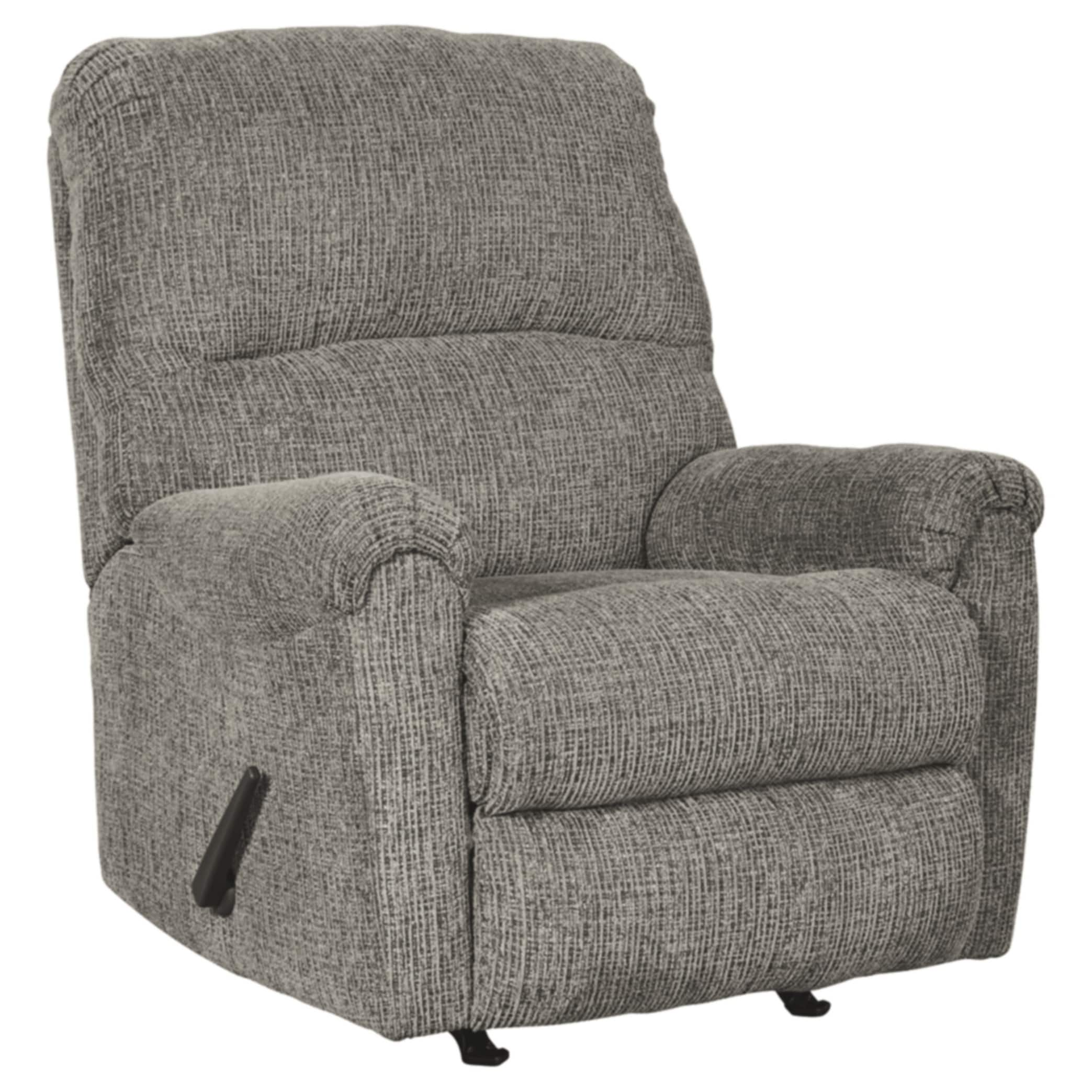 upholstered rocking recliner