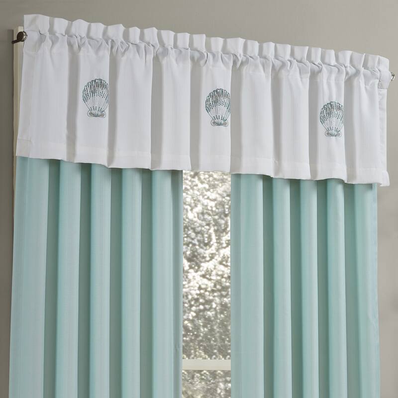 Royal Court Water's Edge Coastal Window Valance