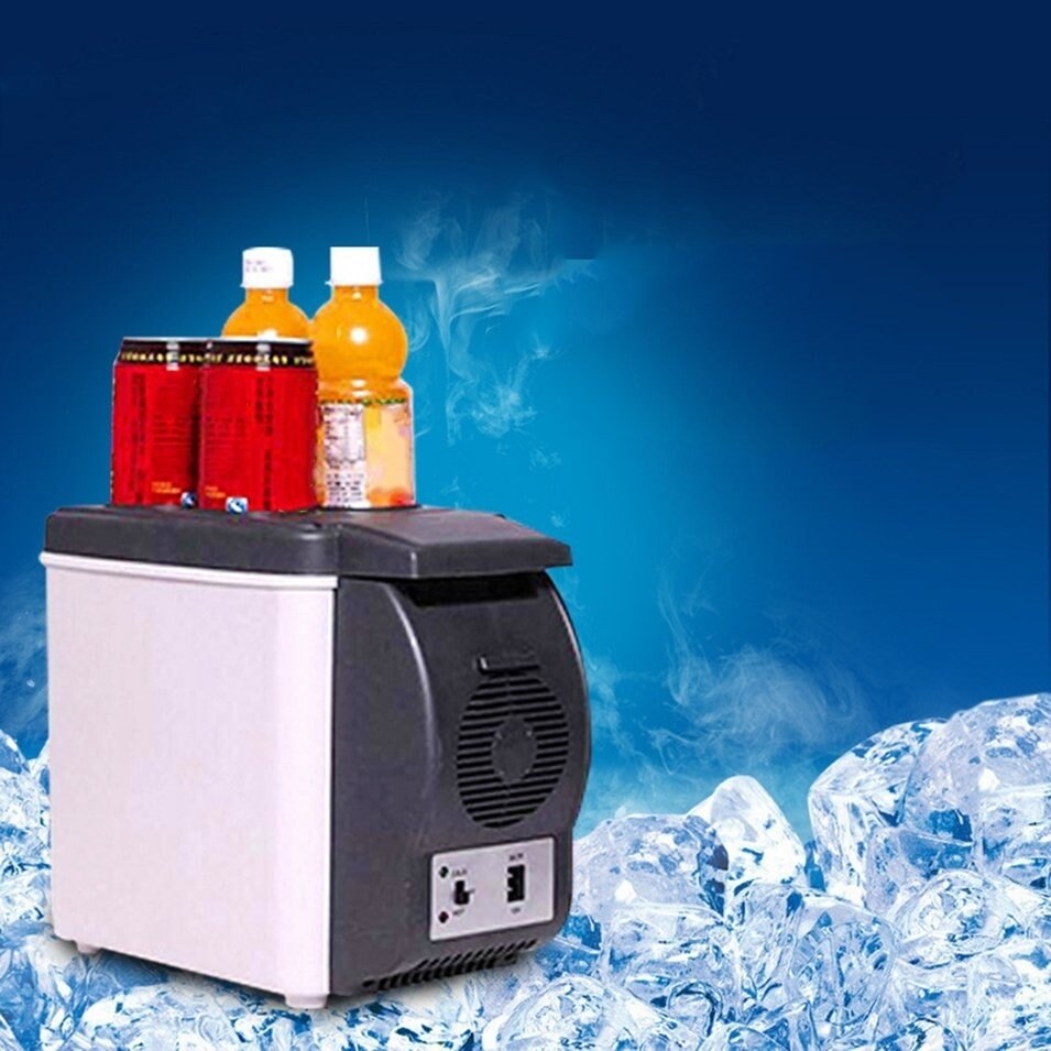 cnmodle 12V Car Refrigerator / 6L Portable Electronic Car Refrigerator