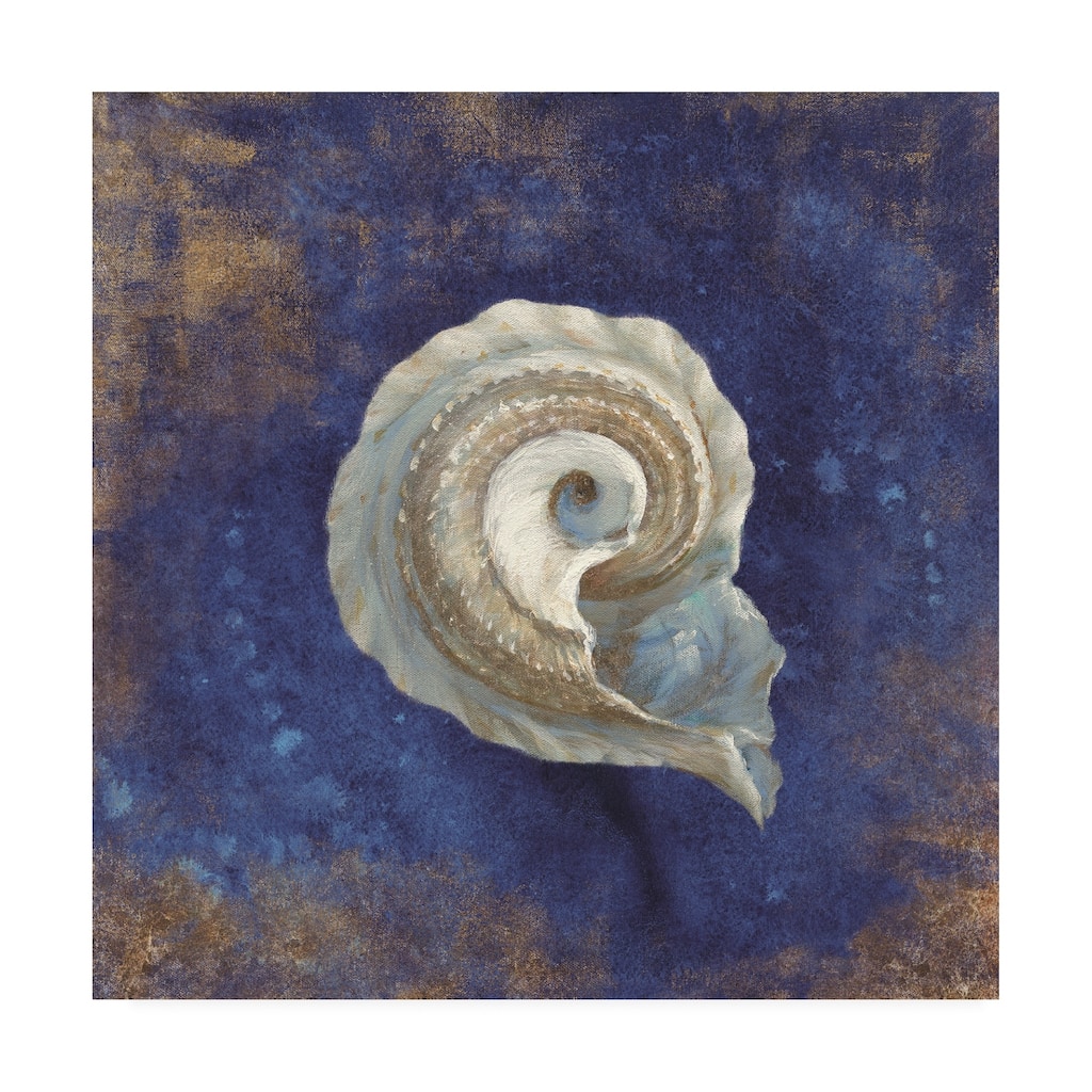 Danhui Nai 'Treasures From The Sea Indigo Iii' Ca