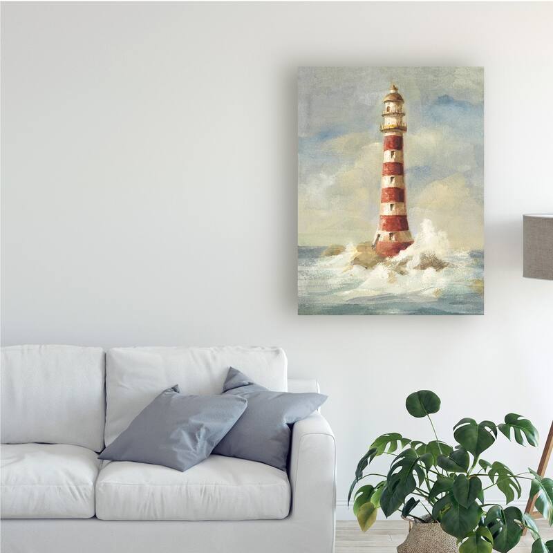 Danhui Nai 'Lighthouse Ii' Canvas Art