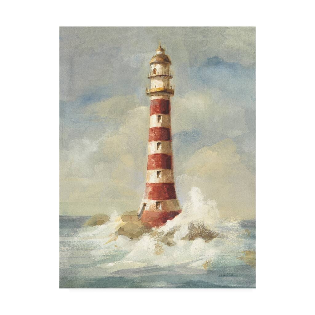 Danhui Nai 'Lighthouse Ii' Canvas Art