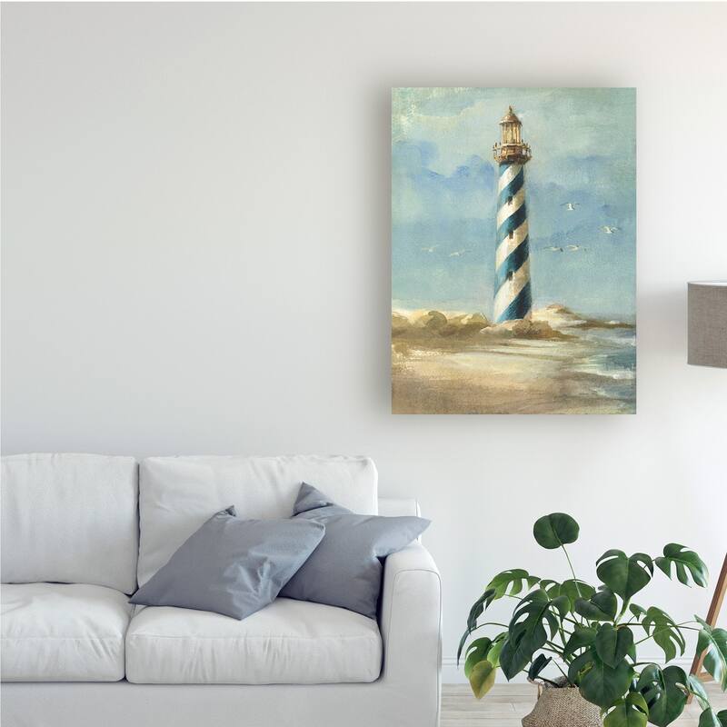 Danhui Nai 'Lighthouse I' Canvas Art