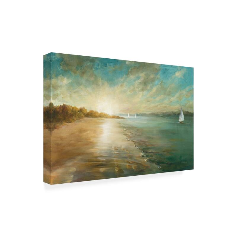 Danhui Nai 'Coastal Glow' Canvas Art
