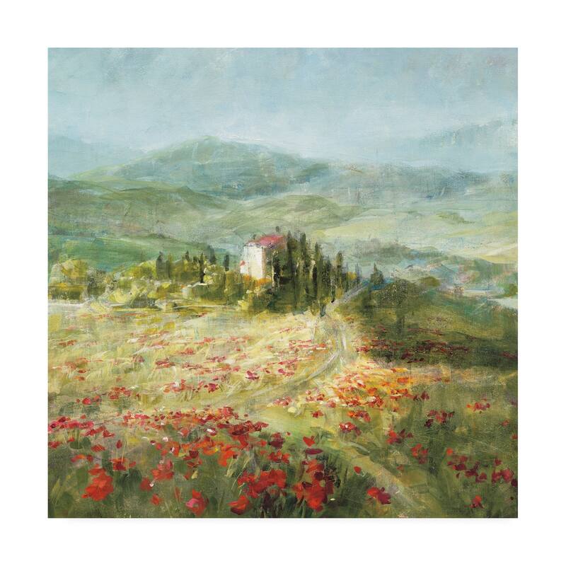 Danhui Nai 'Summer In Provence Crop' Canvas Art