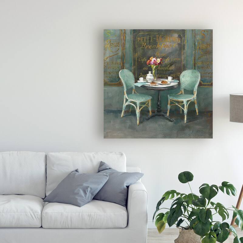 Danhui Nai 'Joy Of Paris Ii' Canvas Art