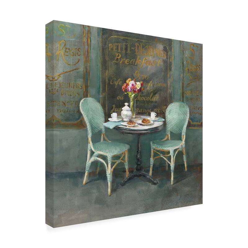 Danhui Nai 'Joy Of Paris Ii' Canvas Art
