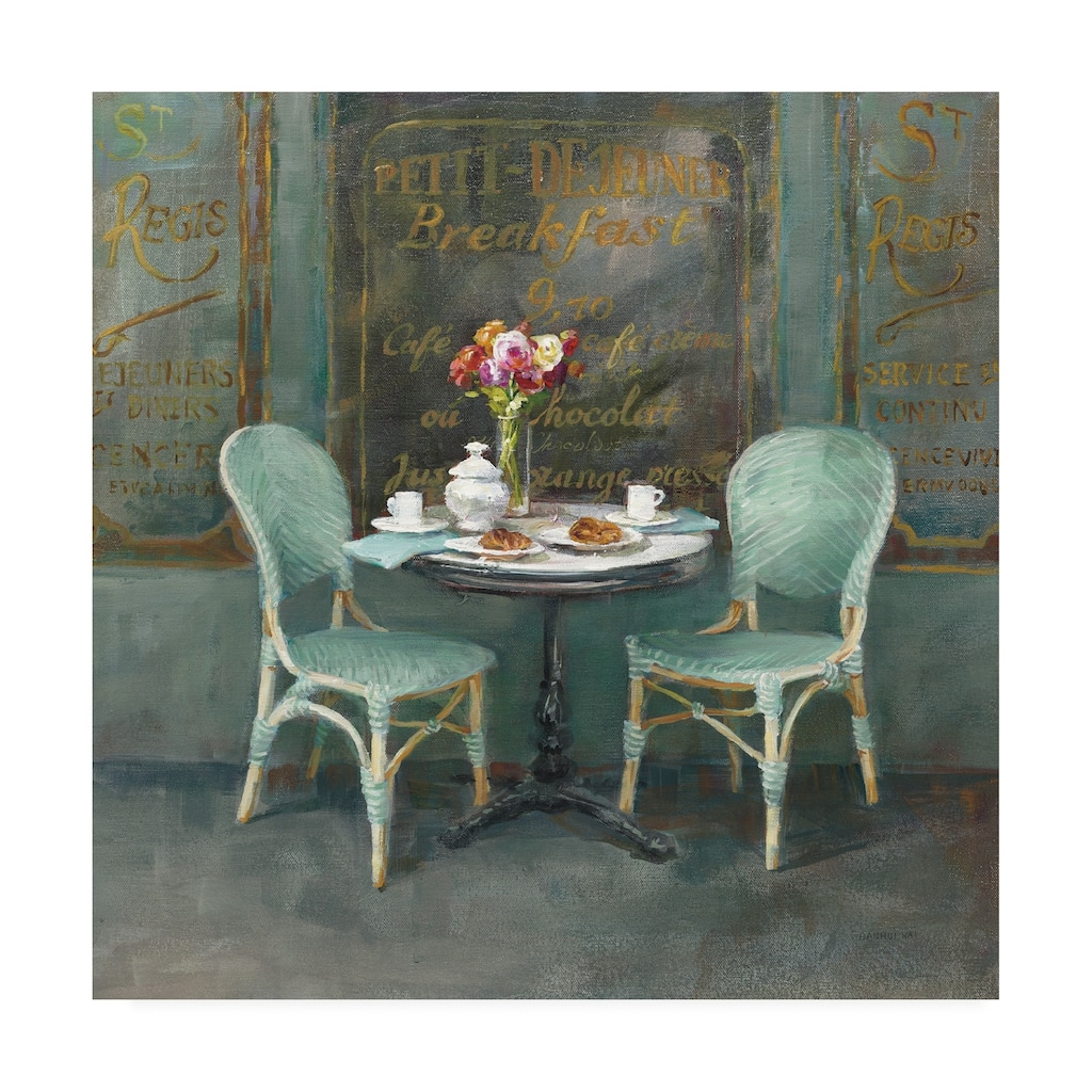 Danhui Nai 'Joy Of Paris Ii' Canvas Art