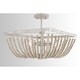 preview thumbnail 2 of 5, The Curated Nomad Ritch 4-light Sand Brown Semi-flush Mount