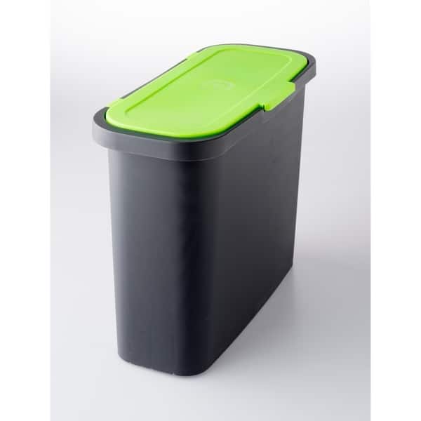 Maze Large 2 4 Gallon Kitchen Caddie Compost Bin Overstock 26283889