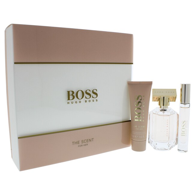 hugo boss woman perfume gift set