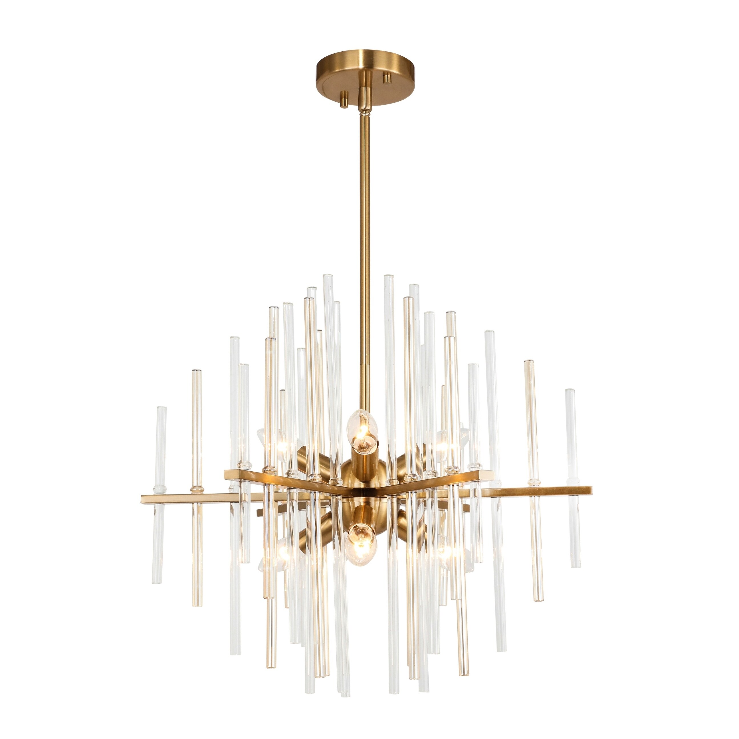 Woodbridge Lighting 20176cbr Spires 6 Light Chandelier Woodbridge Lighting 20176cbr Spires 6 Light Chandelier