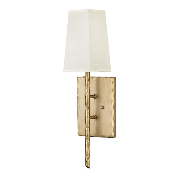slide 1 of 1, Hinkley Tress 1-Light Sconce in Champagne Gold