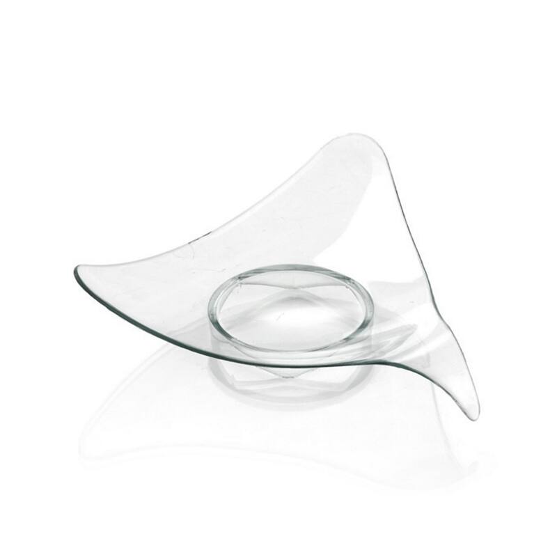 OnDisplay Dahlia Disposable Dessert Dish