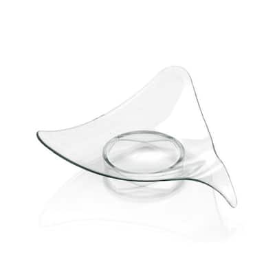 OnDisplay Dahlia Disposable Dessert Dish