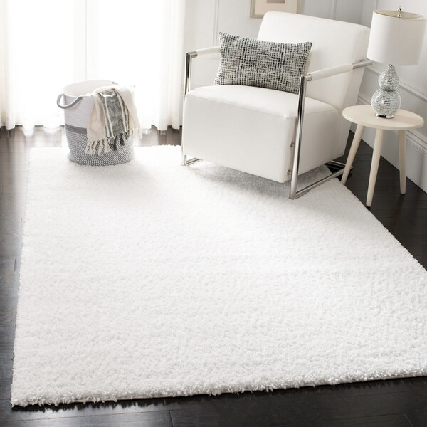 Safavieh August Shag Modern & Contemporary Ivory Rug