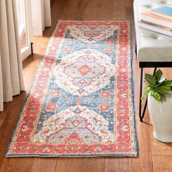 Safavieh Handmade Saffron Eugeniya Modern Tribal Cotton Rug