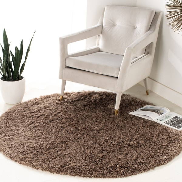 Safavieh Polar Shag Bibi Glam Solid Polyester Rug