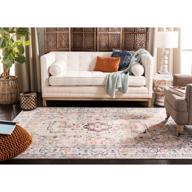 SAFAVIEH Madison Andra Boho Oriental Distressed Rug