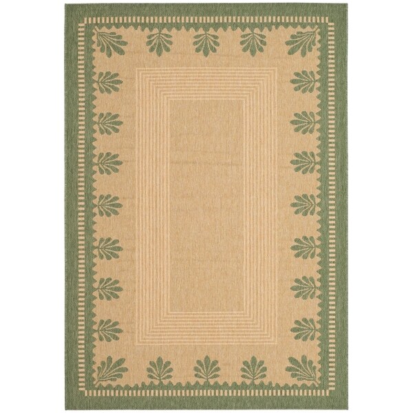 Safavieh Martha Stewart Collection Modern & Contemporary - Sand/Green Rug - 9' x 12'