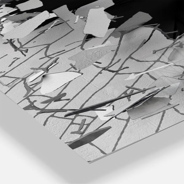 Strick Bolton Abstract Broken Wall 3d Design 3 Panel Metal Clock 36 In Wide X 28 In High 3 Panels On Sale Overstock Strick Bolton Abstract Broken Wall 3d Design 3 Panel Metal Clock 36 In Wide X 28 In High 3 Panels On Sale Overstock